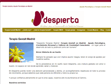 Tablet Screenshot of despiertaterapias.com